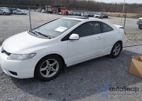 2006 Honda Civic Ex из США, поврежденный, VIN 2HGFG12806H559634